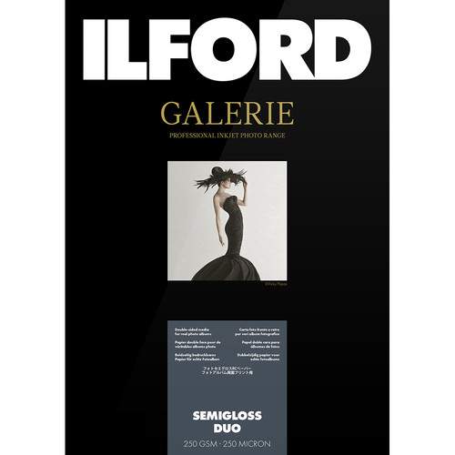 Best image for Ilford Galerie Semigloss Duo Paper Sheets (250 GSM) 100 Sheets