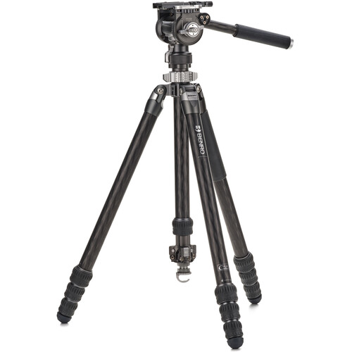 Benro KingPod 4-Section Tripod with FS36PRO Head (Carbon Fiber) - Best Available Image
