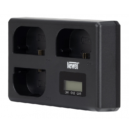 Best image for Newell TT-USB-C Triple Channel Battery Charger for Canon LP-E6 Series