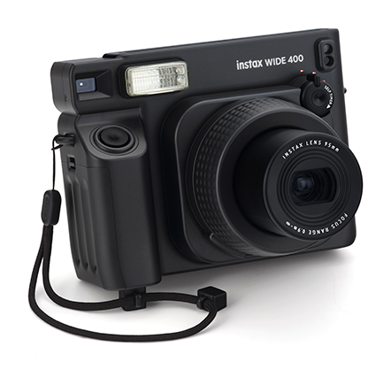 Fujifilm instax WIDE 400 Instant Film Camera Jet Black - Best Available Image