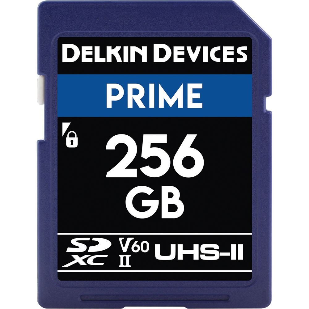 Best image for Delkin 256GB PRIME UHS-II SDXC Memory Card