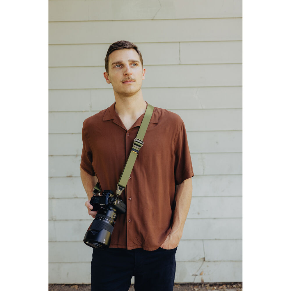 1026447_E.jpg - Peak Design Slide Lite Camera Strap (Kelp) - Image 5