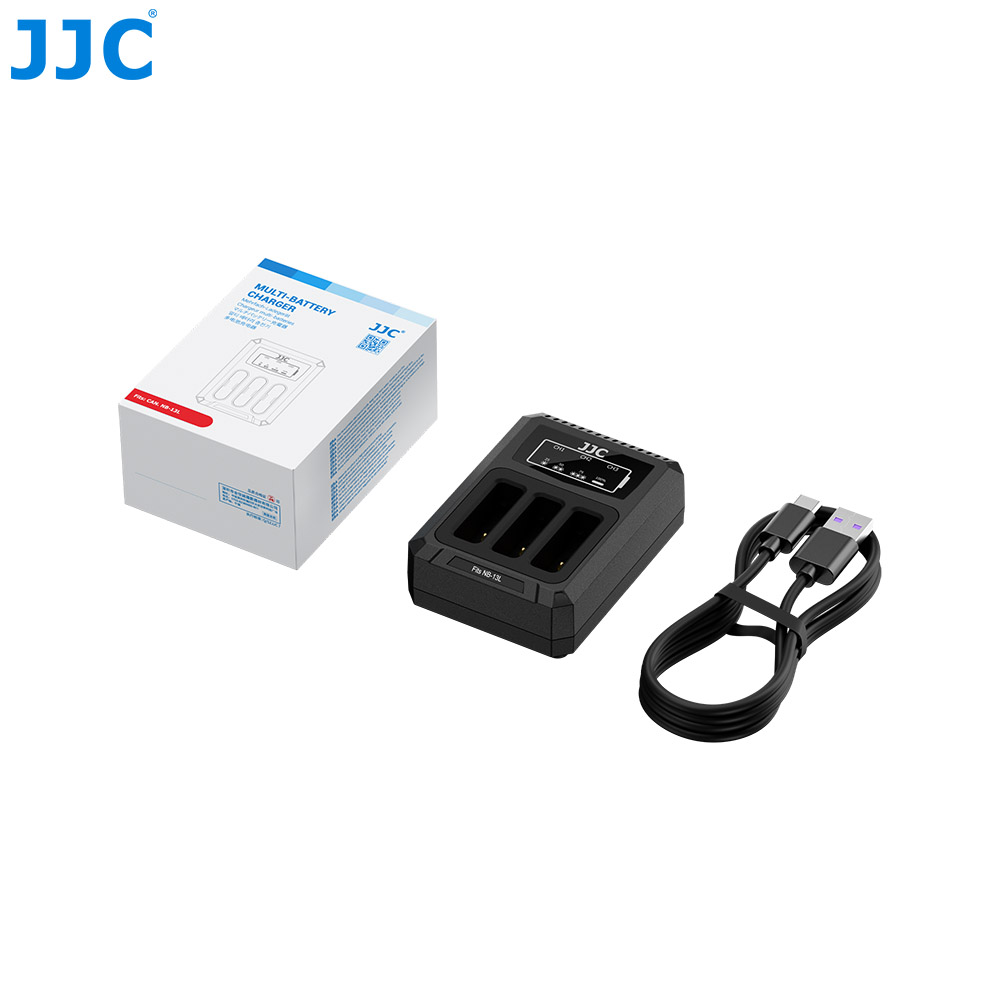 1026467_C.jpg - JJC Multi-Battery Charger for Canon NB-13L - Image 3