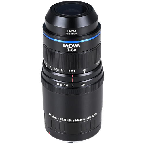 Laowa Aksen 45mm f/2.8 1-5x Ultra Macro APO Lens (Canon RF) - Best Available Image