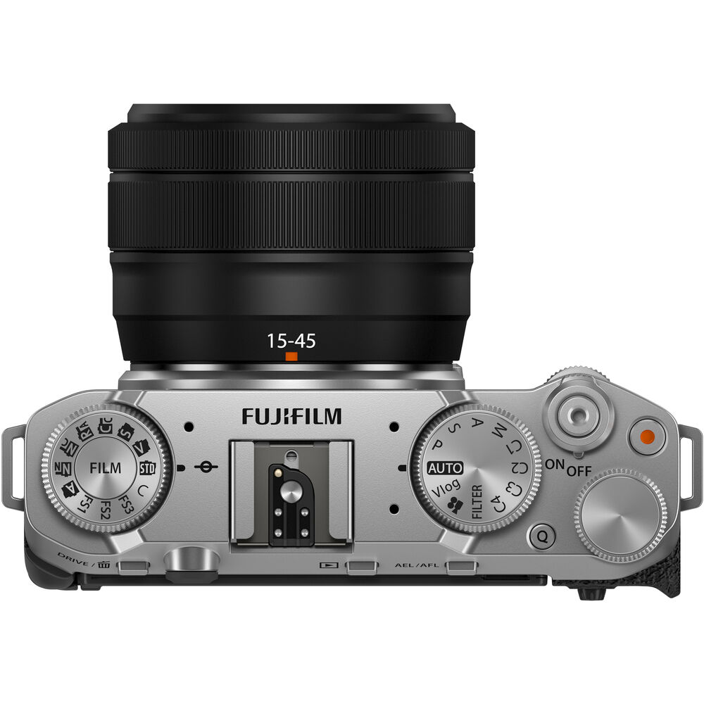 1026987_B.jpg - Fujifilm X-M5 with 15-45mm and 50-230mm Twin Lens Kit Silver Limited Edititon - Image 2
