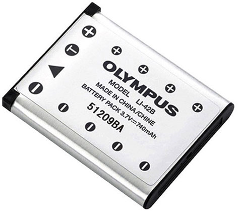 Olympus Li-42B Lithion ion rechargeable battery