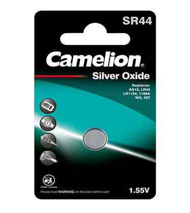 CAMELION SR44 1.55V SILVER OXIDE 1PK - Best Available Image