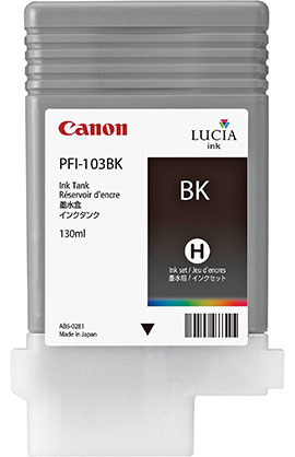 Canon Black Ink (130ml) iPF5100 - Best Available Image