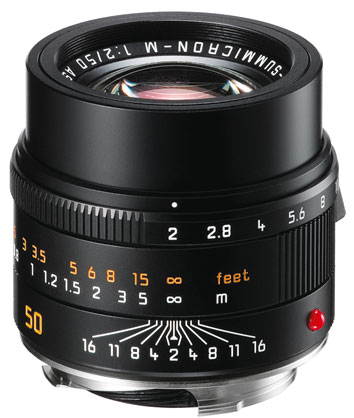 Leica APO-Summicron M 50mm F:2.0 ASPH Black - Best Available Image