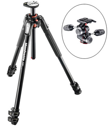 Manfrotto 190XPRO3-3W 3 Section TRIPOD + 3W Head