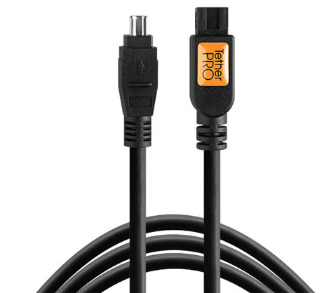 TetherPro FireWire 800 400 9 Pin to 4 Pin 15ft 4.6m - Best Available Image