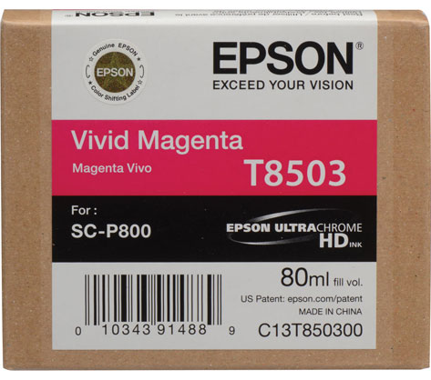 Best image for Epson T8503 80ml Magenta ink SC-P800