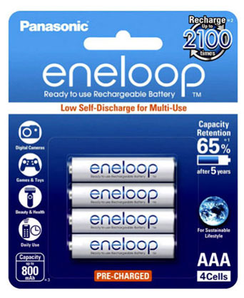 Best image for Panasonic ENELOOP AAA Rechargeable 4pk