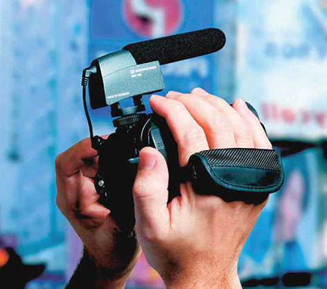 1013008_A.jpg - Sennheiser MKE 400 Compact Video Camera Shotgun Microphone - Image 1