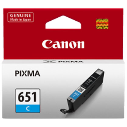 Canon CLI-651 Cyan Ink Standard Yield - Best Available Image