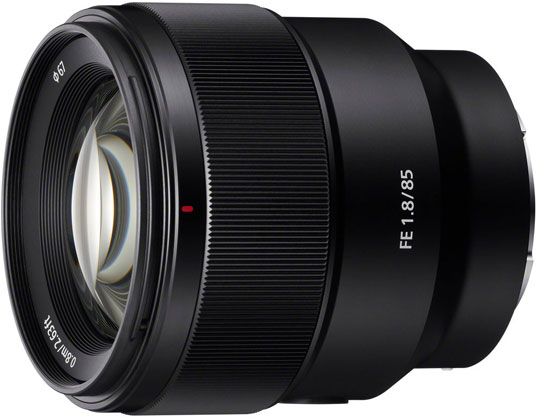 Sony FE 85mm f/1.8 Lens - Best Available Image