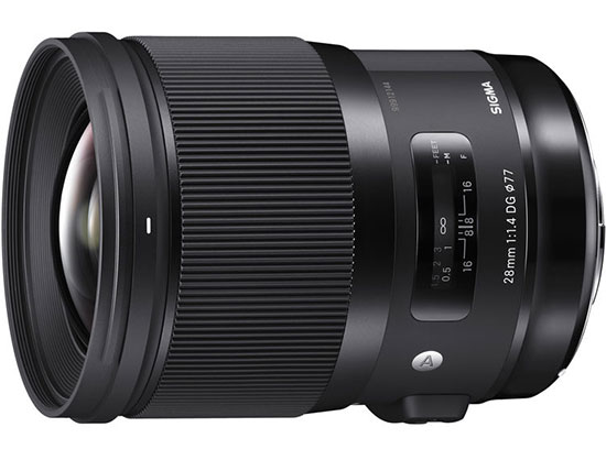 Sigma 28mm f/1.4 DG HSM Art Canon EF Lens