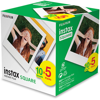 Fuji Instax Square film 50pk - Best Available Image
