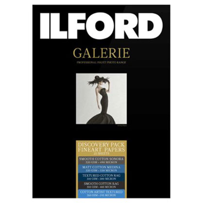 Best image for Ilford A4 Galerie Discovery Pack Fine Art 25s