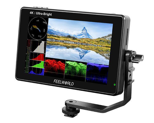 Feelworld LUT7 7" Touch Screen Monitor with 4K HDMI  &amp;  3D LUT