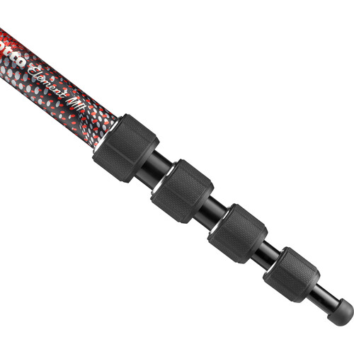 1016938_A.jpg - Manfrotto Element MII Aluminum Monopod (Red) - Image 1