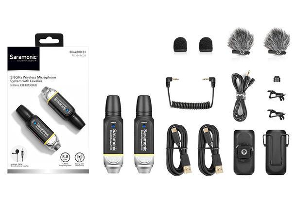 1018068_A.jpg - Blink 800 B1 5.8GHz Wireless Lavalier Microphone System - Image 1