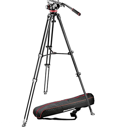 Best image for Manfrotto fluid video mvh502a Tripod kit