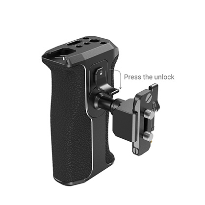 1018718_C.jpg - SmallRig Rotating NATO Handle (Left Side) 3260 - Image 3