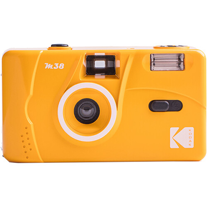 Kodak M38 35mm Film Camera with Flash (Yellow) - Best Available Image