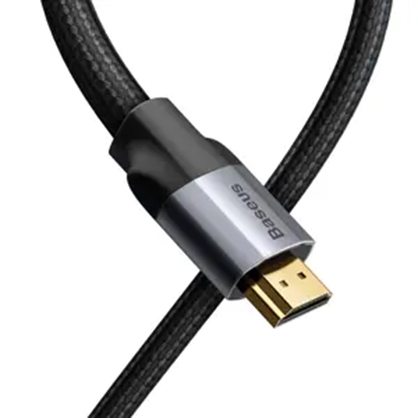 1019858_C.jpg - Baseus Enjoyment Series 4KHD HDMI Male To 4KHD Male Adapter Cable 0.75m - Image 3