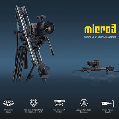 Zeapon Micro3 E1000 Motorized Double Distance Camera Slider - Best Available Image
