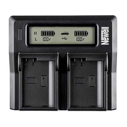 Newell DC-LCD Dual Batt Charger for NP-T125