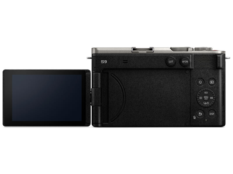1022718_A.jpg - Panasonic Lumix S9 Mirrorless Camera Body Only - Silver - Image 1