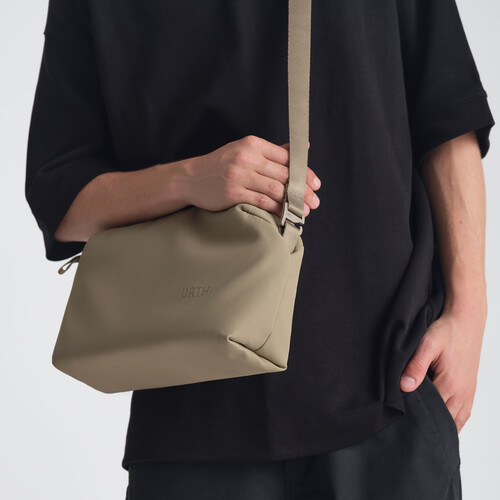 1023028.jpg - Urth Dolomite Cross-Body Camera Sling Bag (Beige, 5.1L) - Thumbnail