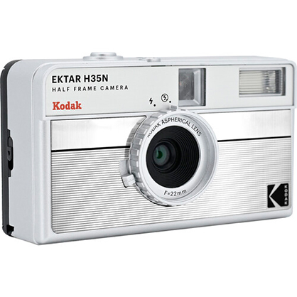 Kodak Ektar H35N Half-Frame Film Camera (Striped Silver) - Best Available Image