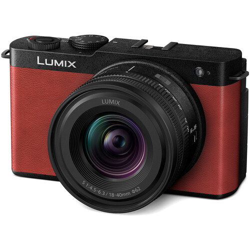 Panasonic Lumix S9 Mirrorless Camera with 18-40mm f/4.5-6.3 Lens (Crimson Red) - Best Available Image