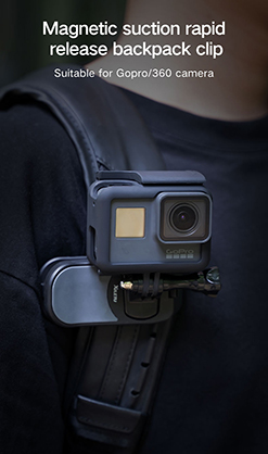1023828.jpg - XILETU Magnetic Rapid Release Clip for Action Cameras - Thumbnail