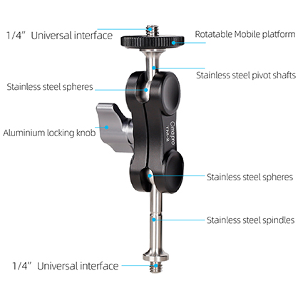 1023838_A.jpg - XILETU TM-2 Magic Arm with 1/4 Screw - Image 1