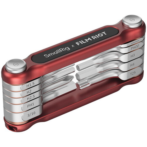 Best image for SmallRig x FILM RIOT 10-in-1 Folding Wrench Set (Red)