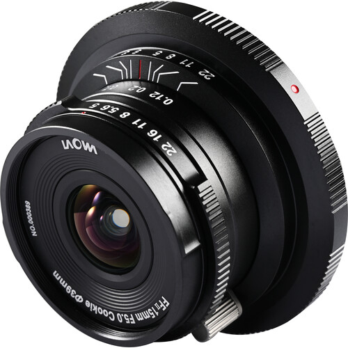 Laowa 15mm f/5 Cookie (Canon RF, Black) - Best Available Image