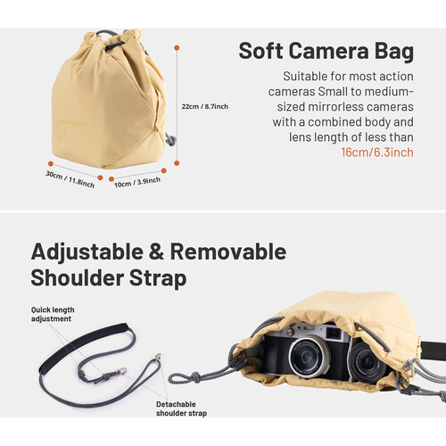1024808_B.jpg - PGYTECH OneGo Drawstring Bag (Wheat) - Image 2
