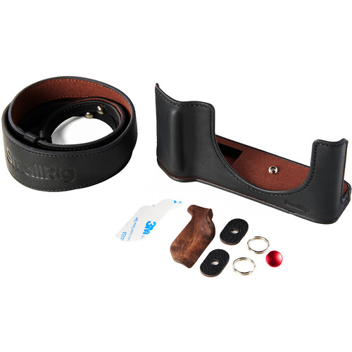 SmallRig Leather Half Case Kit for FUJIFILM GFX100RF (Black) 5267 - Best Available Image