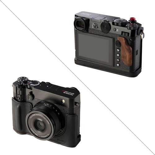 1024948_C.jpg - SmallRig Leather Half Case Kit for FUJIFILM GFX100RF (Black) 5267 - Image 3