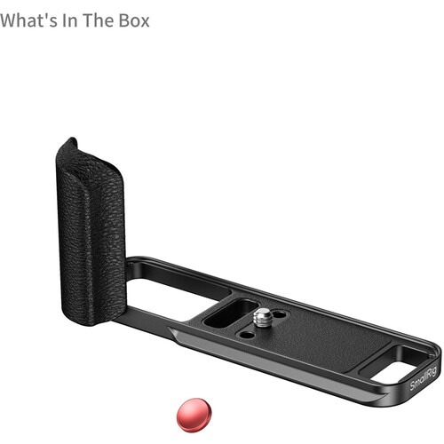 1025218_C.jpg - SmallRig L-Shaped Mount Plate Silicone Handle for FUJIFILM X-E5 (Black) 5448 - Image 3