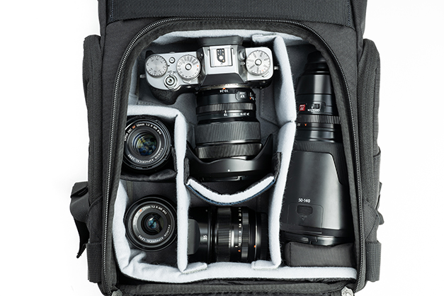 1025398_G.jpg - Think Tank Photo FocusPoint Rolltop Camera Backpack (Asphalt Black, 22L) - Image 7