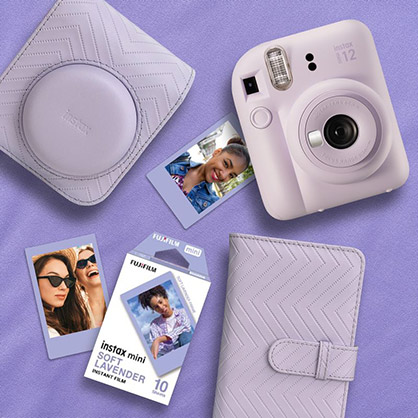 Instax mini 12 Purple Gift Pack Ltd Edition - Best Available Image