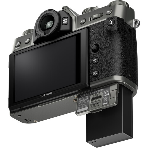 1025678_A.jpg - FUJIFILM X-T30 III Mirrorless Camera (Charcoal Silver) - Image 1