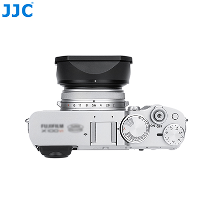 1025858_B.jpg - JJC Lens Hood Fujifilm X100 VI Black - Image 2