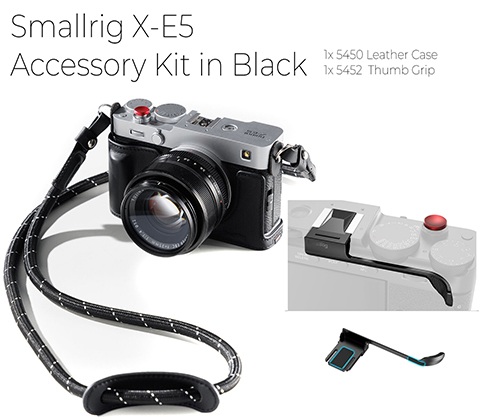 Best image for SmallRig X-E5 Leather Case Kit Black