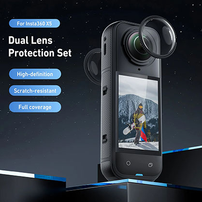 Best image for Telesin Dual Lens Protection Set For Insta360 X5